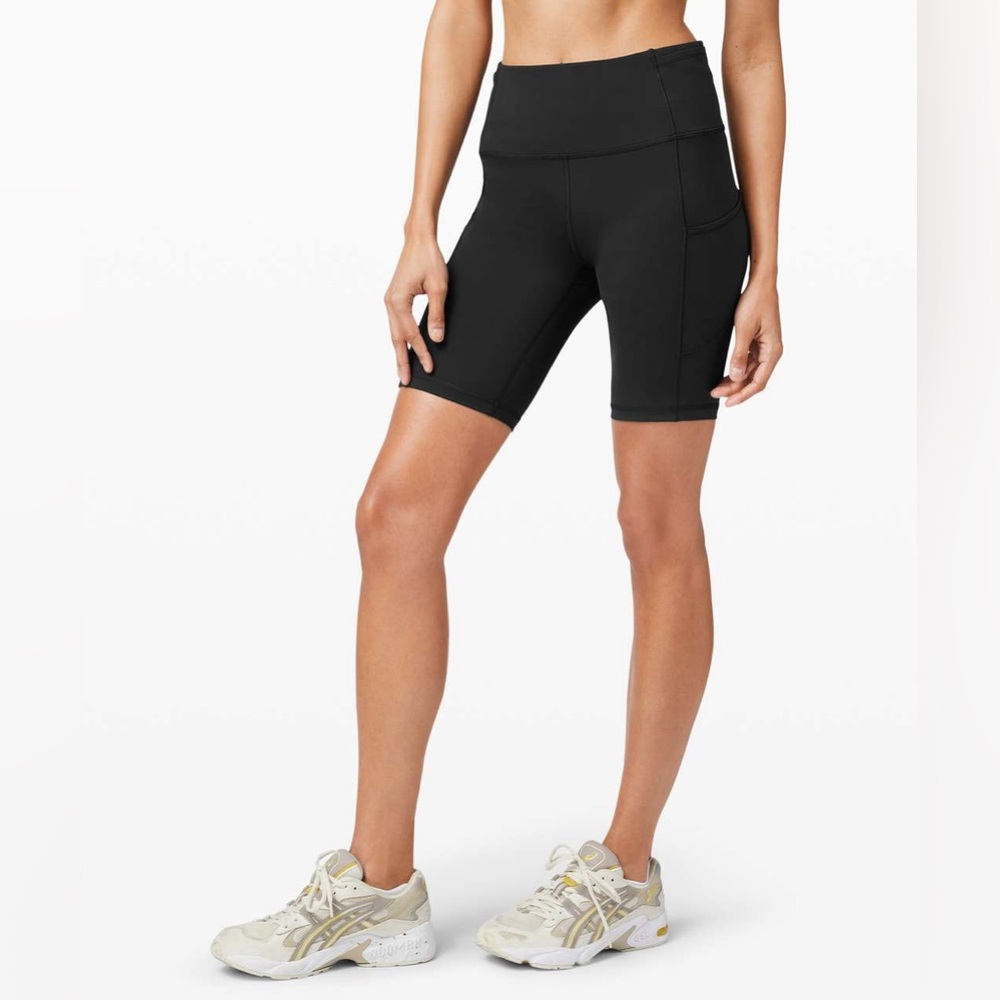 Lululemon Black Bike Shorts